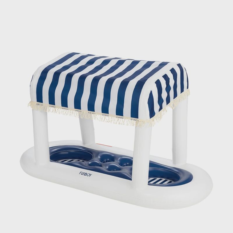 Navy Floating Cabana Bar