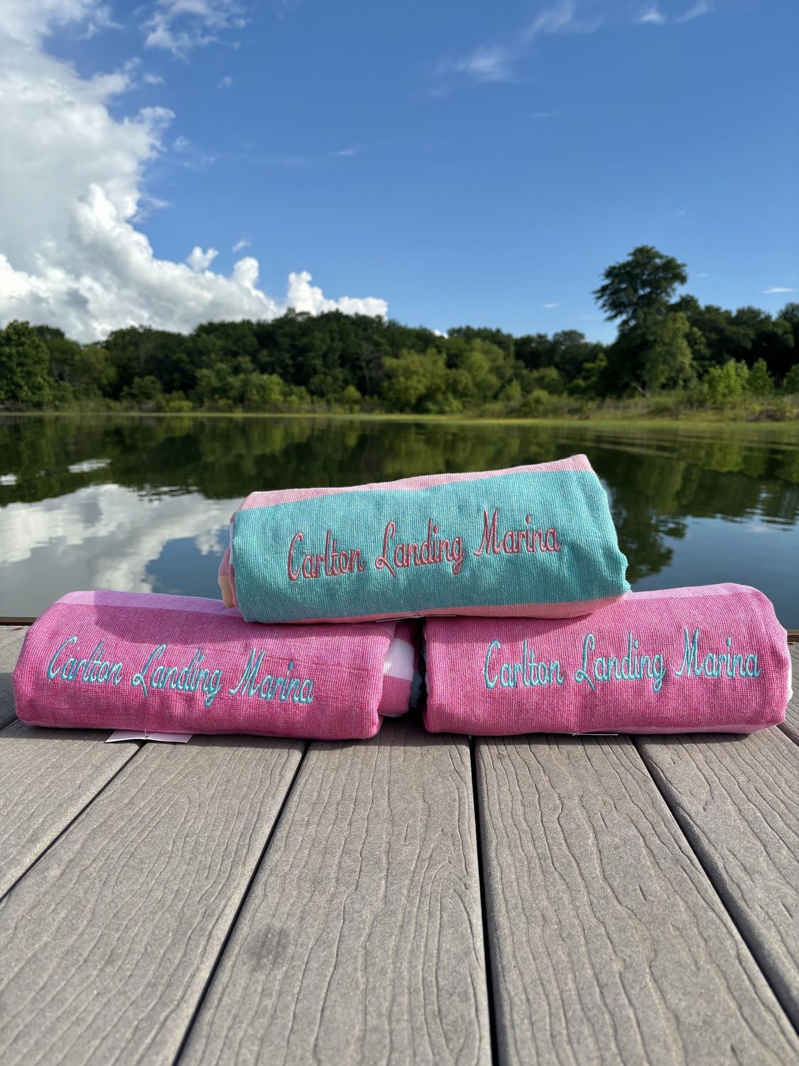 Carlton Landing Marina Towel