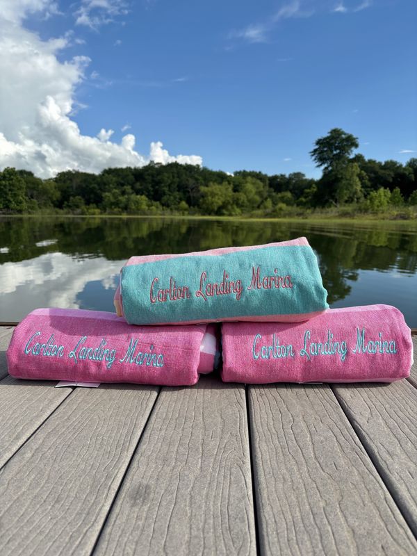 Carlton Landing Marina Towel