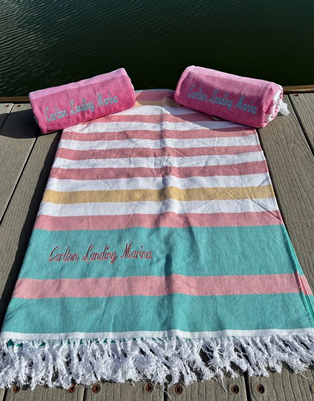 Carlton Landing Marina Towel