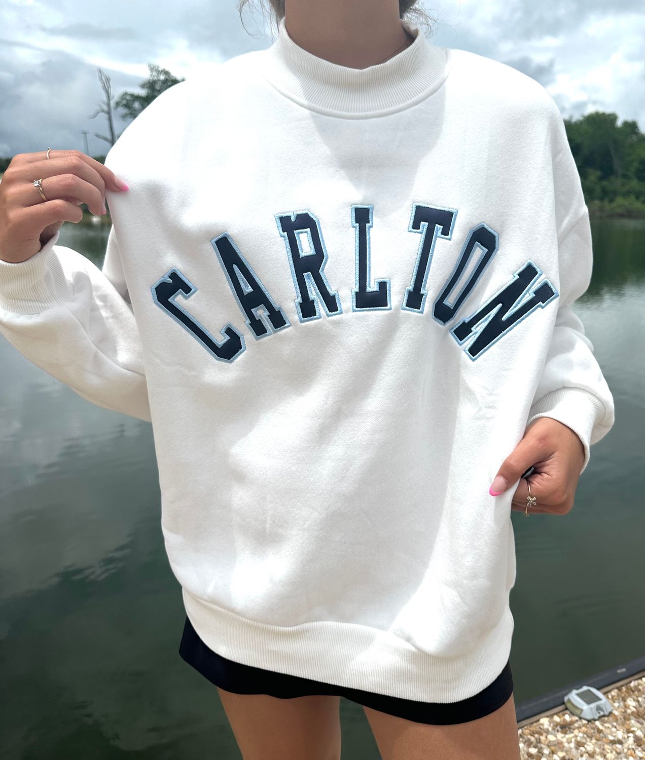 Carlton Landing Mock Neck Sweatshirt