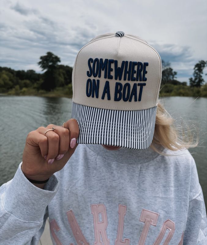Somewhere on a Boat Hat
