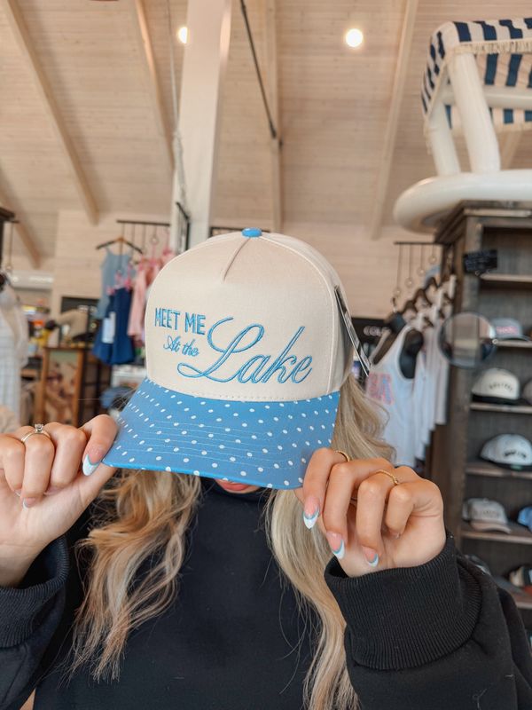 Meet me at the lake hat
