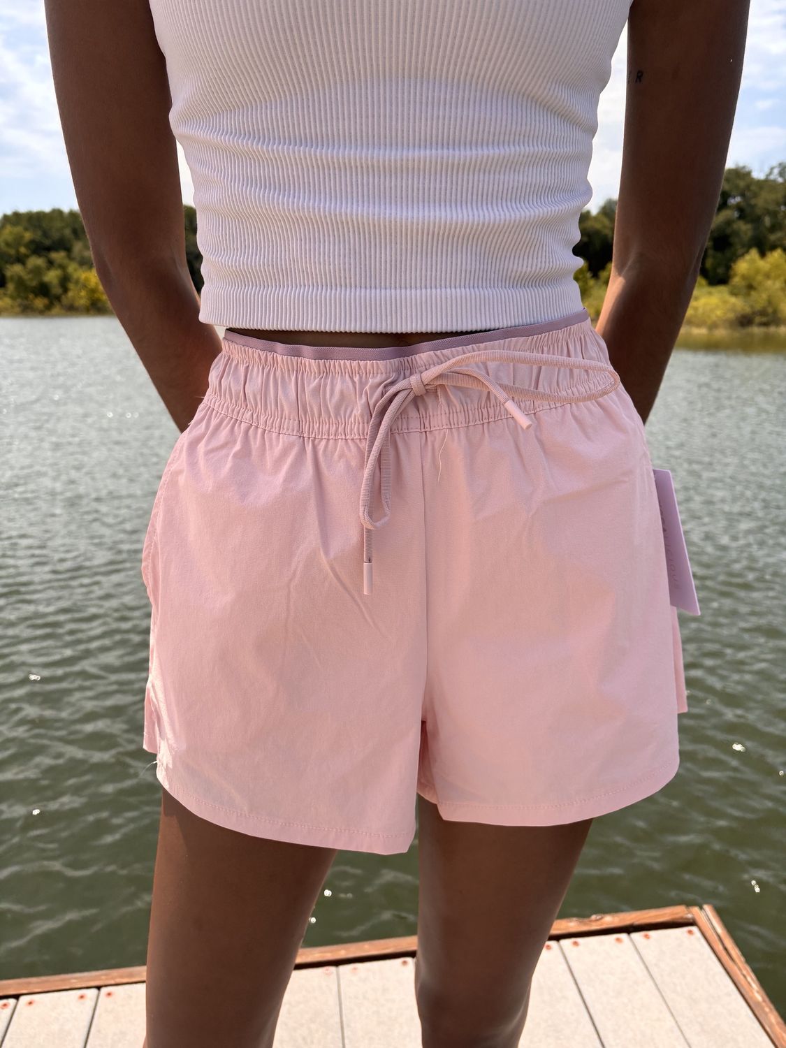 Women's Pace Perfection Shorts, Color: Lotus