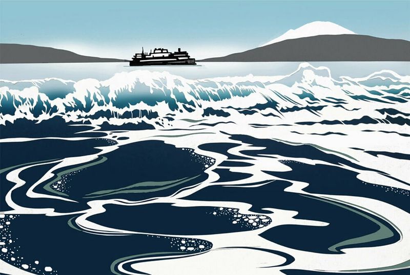 Passing Ferry 5