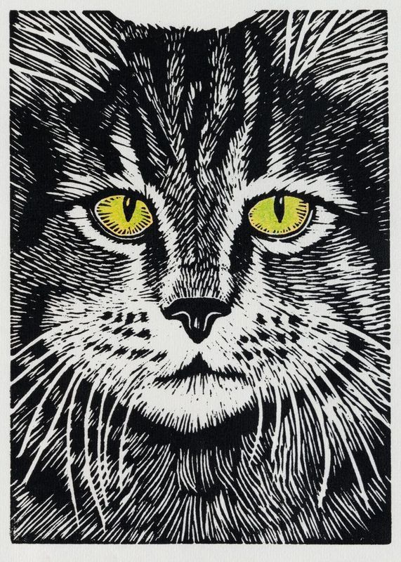 Green Eyed Cat