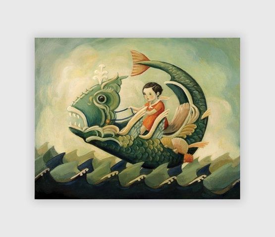 A Sea Monster Carriage