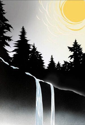 Moonlight Falls