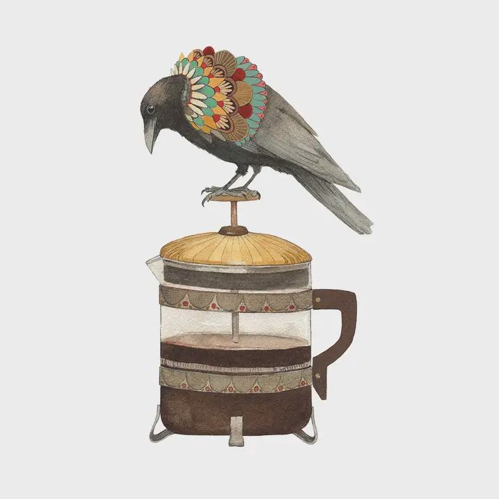 Dennis the Coffee Crow