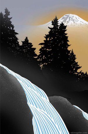 Sunset Falls 8