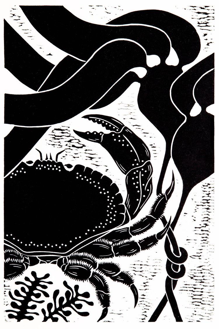 Rock Crab, Size: 8"x12"