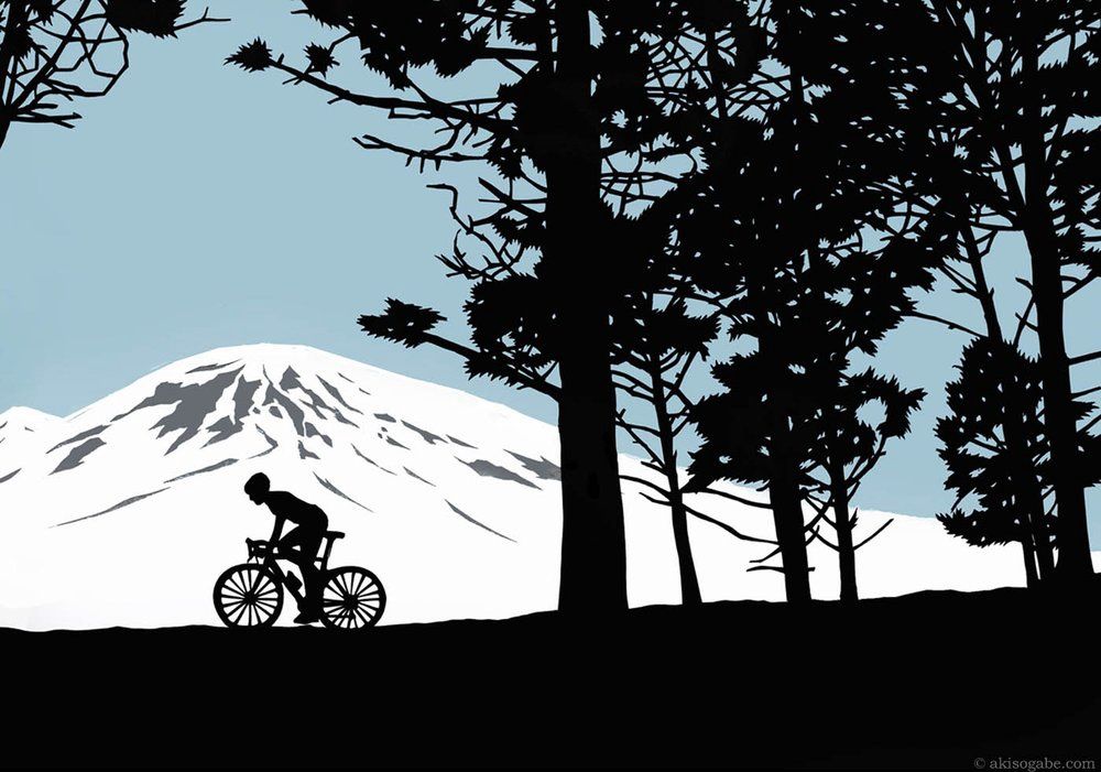 Across the Rainier, Size: 11"x8.5"