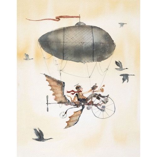 Flight, Size: 11"x14"