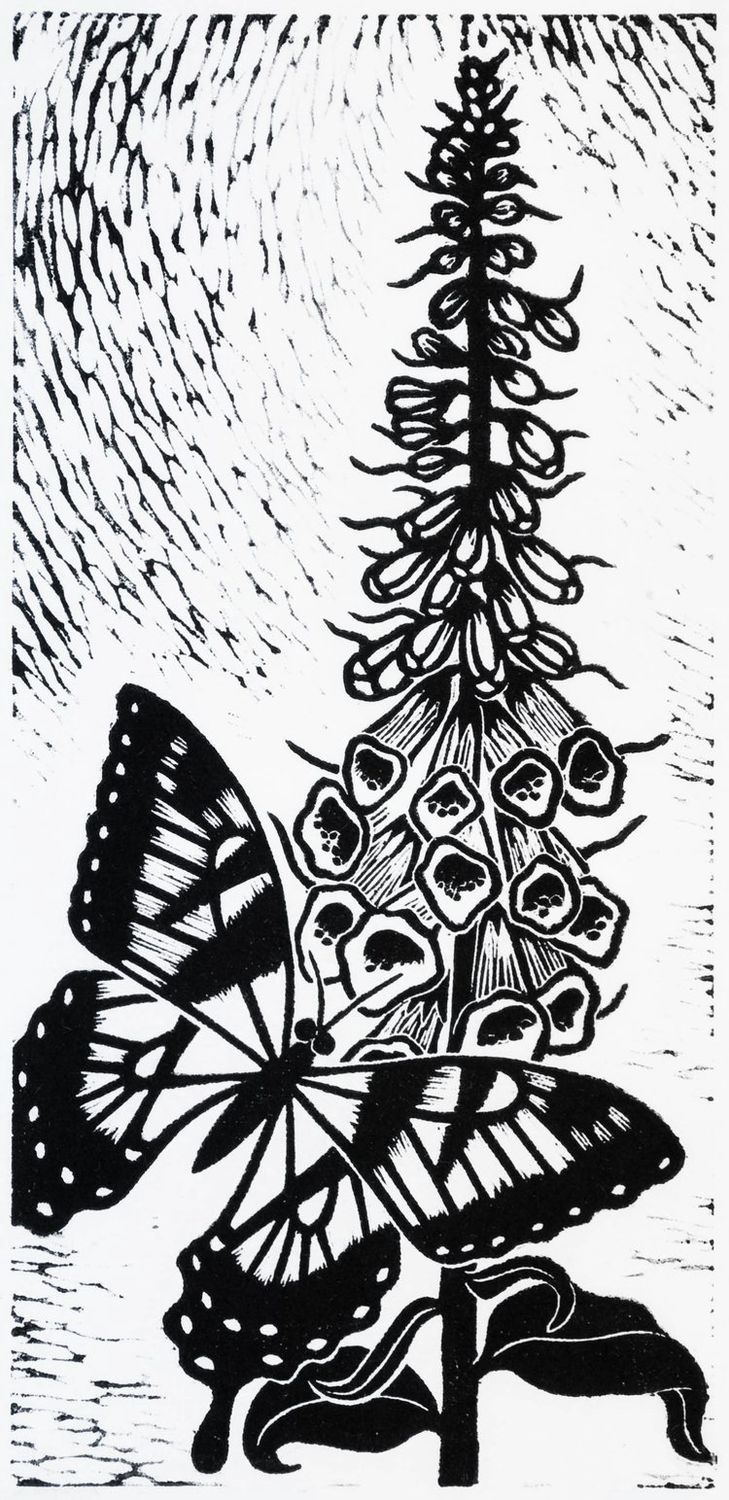 "Swallowtail", Size: 6"x12"