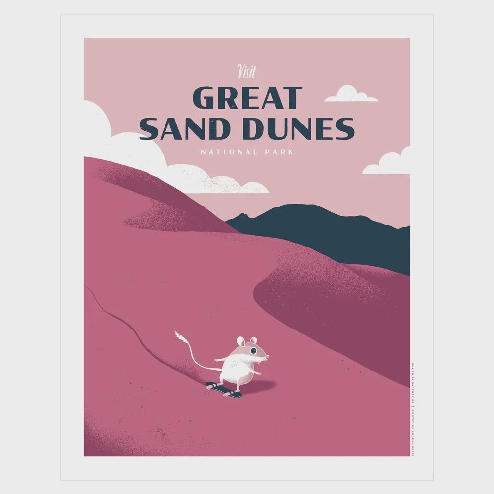 Great Sand Dunes, Size: 16"x20"