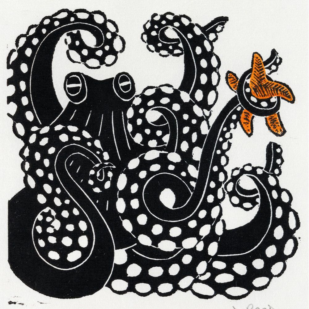 Polypous, Size: 6"x6"