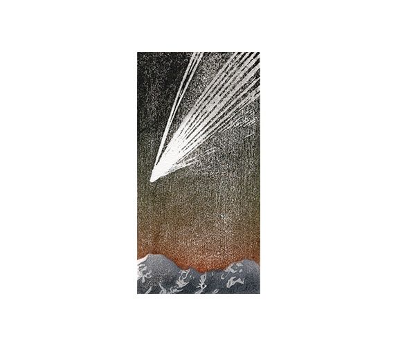 Comet, Size: 5"x7"