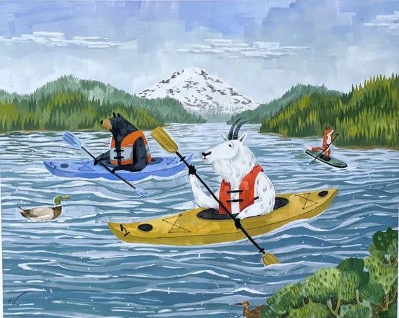 Kayak Lake
