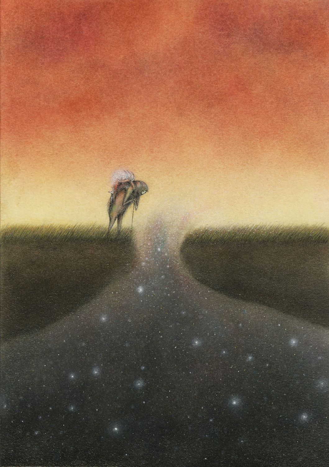 Dust Light Trifles in the New Unknown, Size: 8.5"x11"