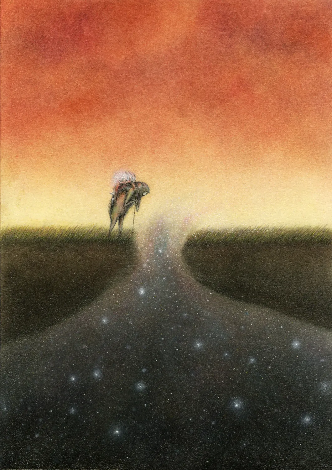 Dust Light Trifles in the New Unknown, Size: 8.5"x11"