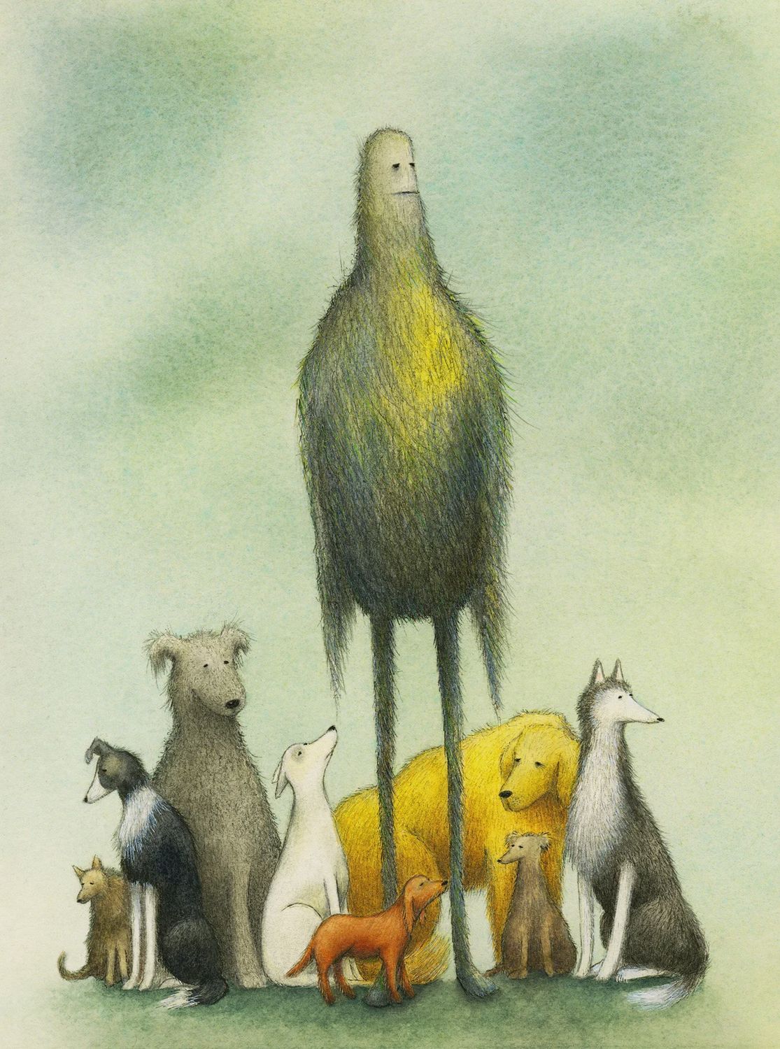 Bewildered Herd, Size: 8.5"x11"