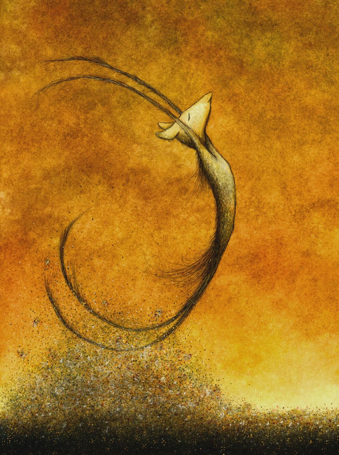 Future Golden Remains, Size: 8.5"x11"