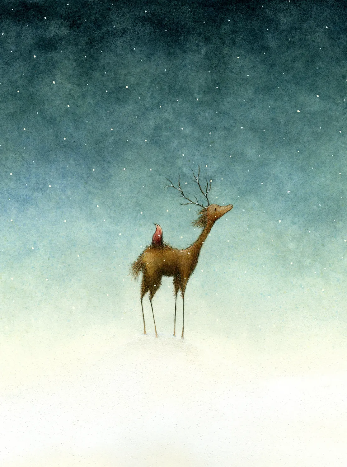 Only at Nightfall, Size: 8.5"x11"