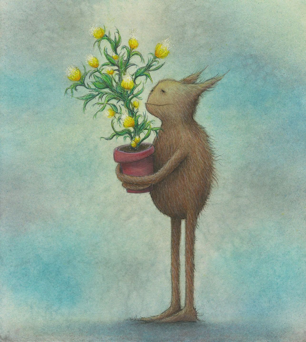 The Botanist, Size: 8.5"x11"