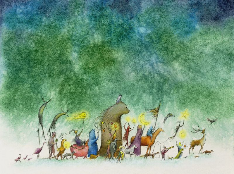 With Pinned Hopes and Lighted Dreams