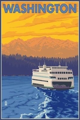Ferry &amp; Mountains Washington