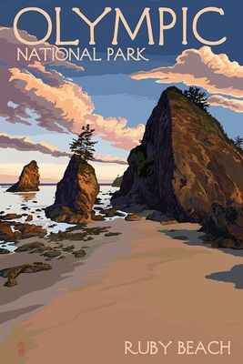 Ruby Beach Olympic National
