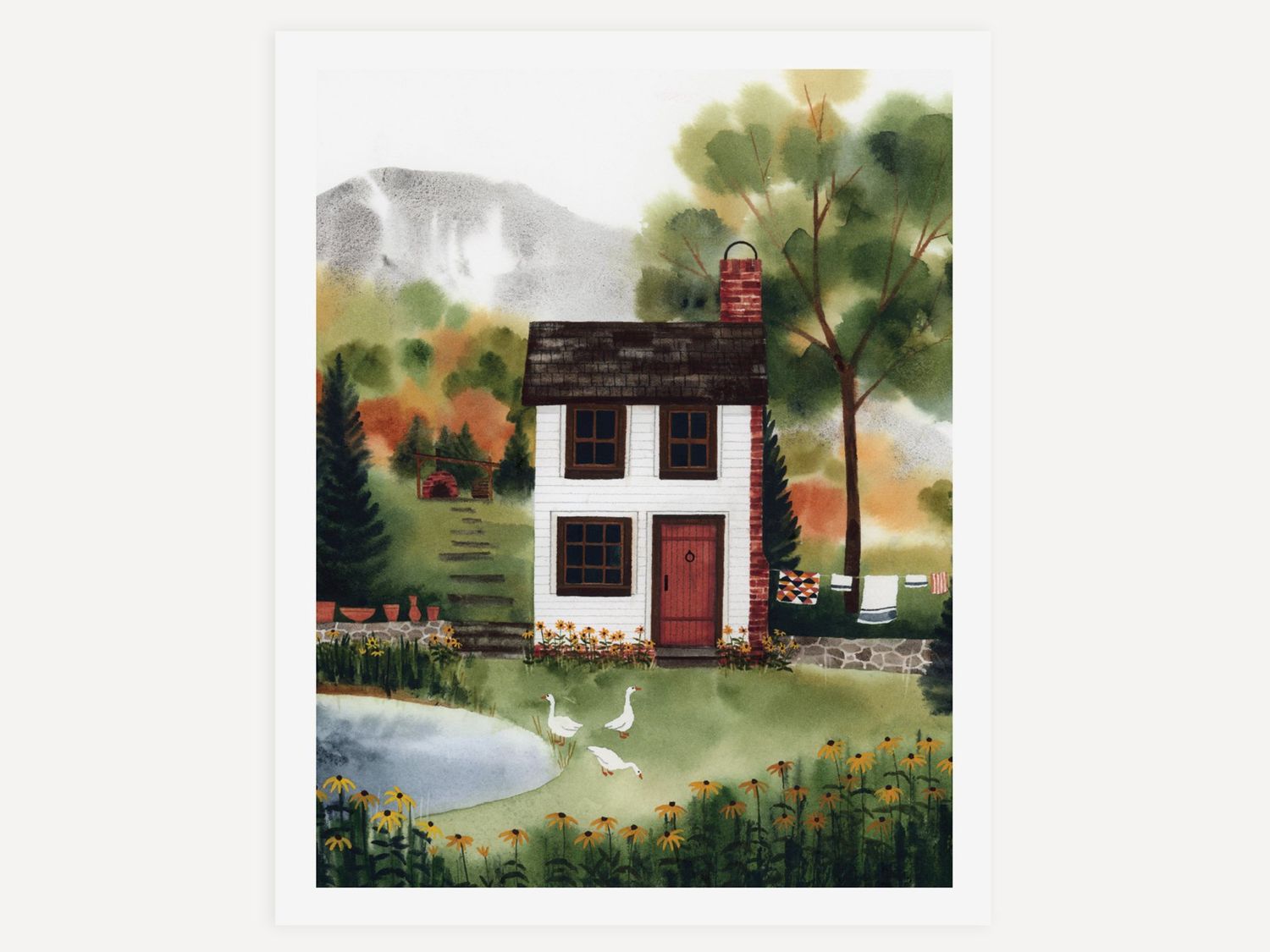 Artist's Cottage, Size: 8"x10"