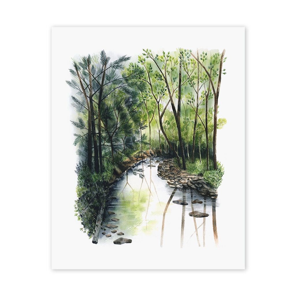 A Place to Rest, Size: 8"x10"
