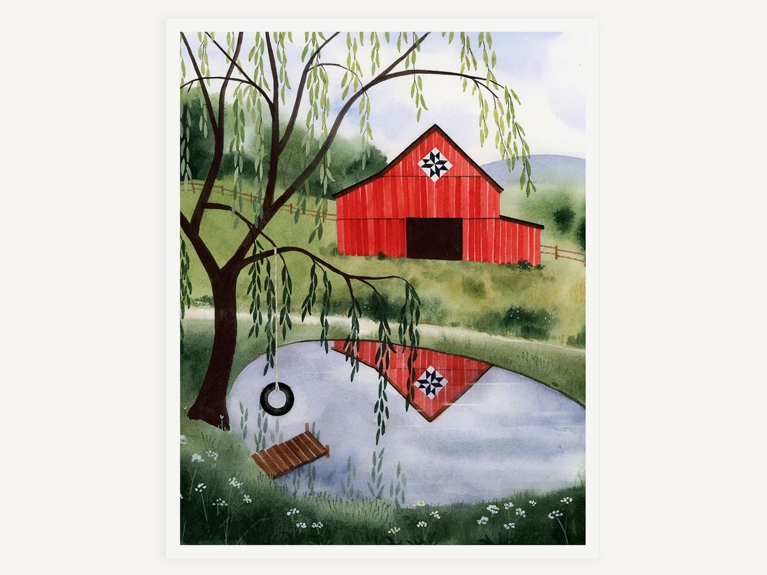 Carefree Days, Size: 8"x10"