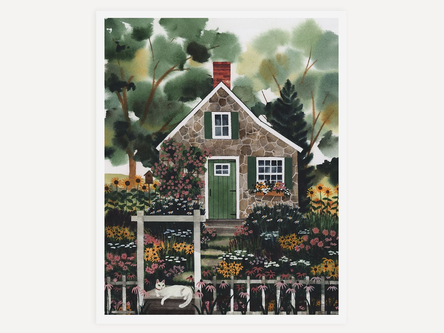 Gardener's Cottage, Size: 8"x10"
