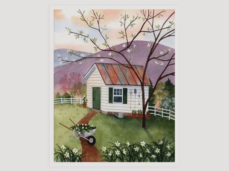 Planting Days, Size: 8"x10"