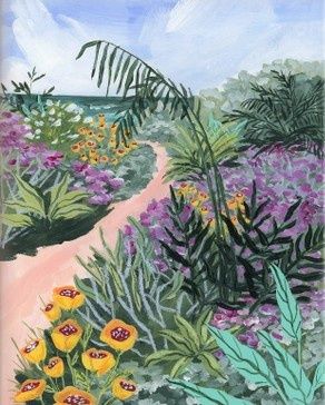 Path to the Pacific II, Size: 8"x10"