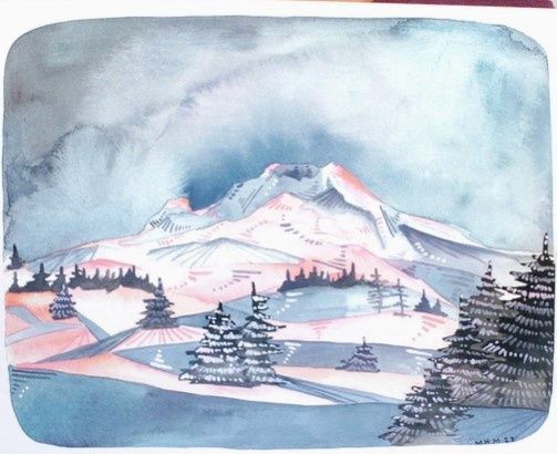 Winter Sunrise Mt. Hood '23