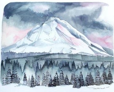 Winter Sunrise Mt. Hood '21
