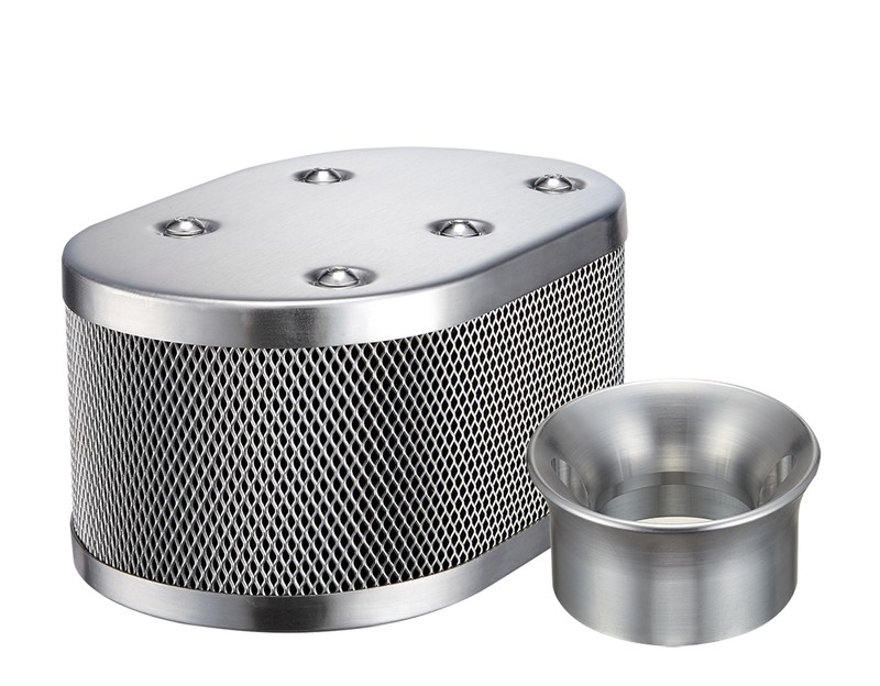 CLASSIC STYLE OVAL MESH AIR CLEANER HOUSING + SPR-1 FOR KADRON