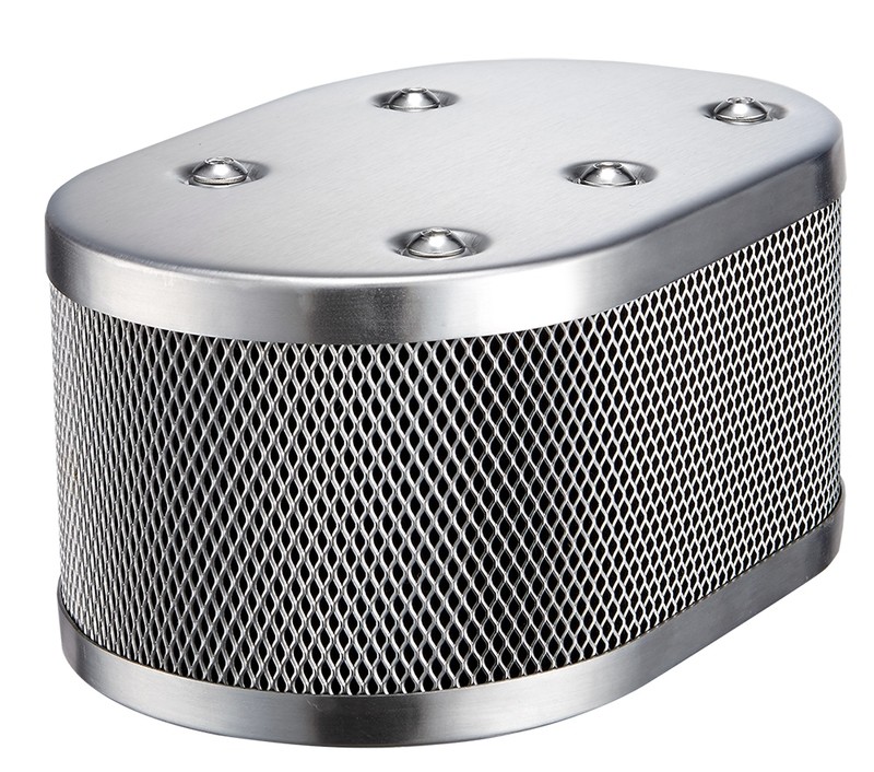 CLASSIC STYLE OVAL MESH AIR CLEANER HOUSING + SPR-1 FOR IDF AND DELLORTO CARBURATOR