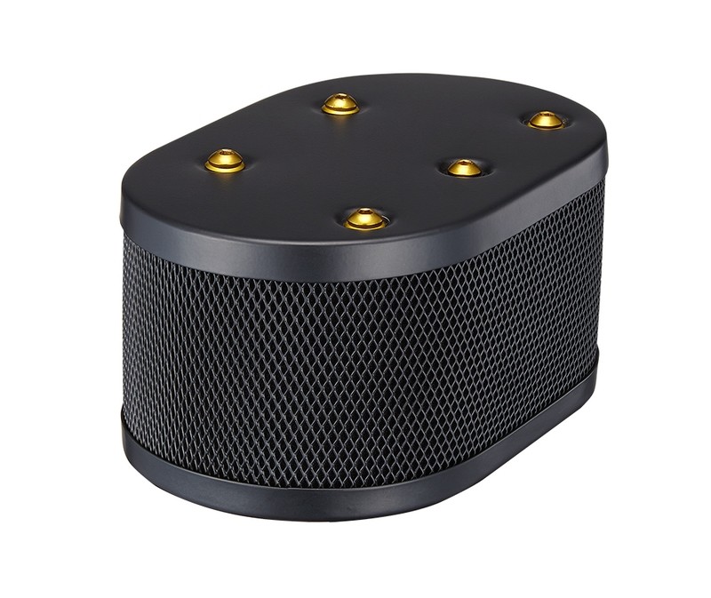 WEBER AIR FILTER HOUSING BLACK POWDER COATED + SPR-1 for IDF AND DELLORTO CARBURETOR