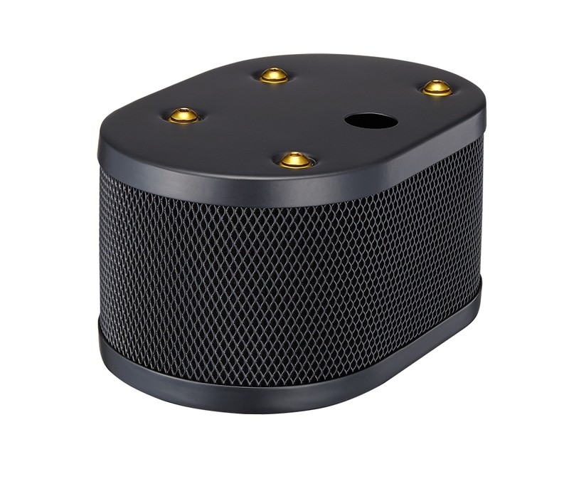 WEBER IDF AIR FILTER HOUSING BLACK POWDER COATED + SPR-1 FOR IDF AND DELLORTO CARBURATOR