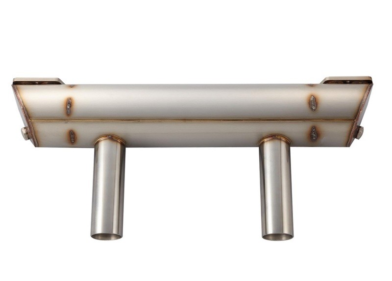 VW BUG STAINLESS STEEL SUPER FLOW MUFFLERS 63/48 130 mm Muffler Can