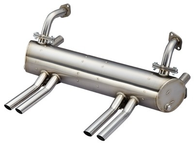 VW ABARTH STYLE EXHAUST FOR LATE 1200C.C. (Fresh Air)