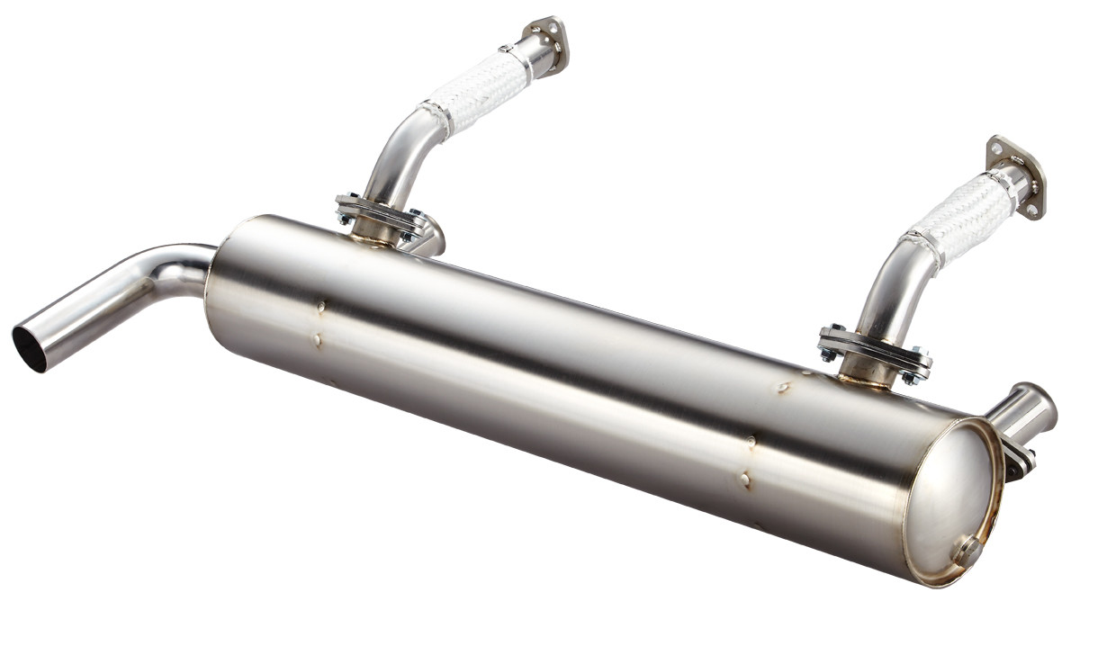HI PERFORMANCE VW TYPE 3, TYPE 34 STAINLESS STEEL EXHAUST SYSTEM