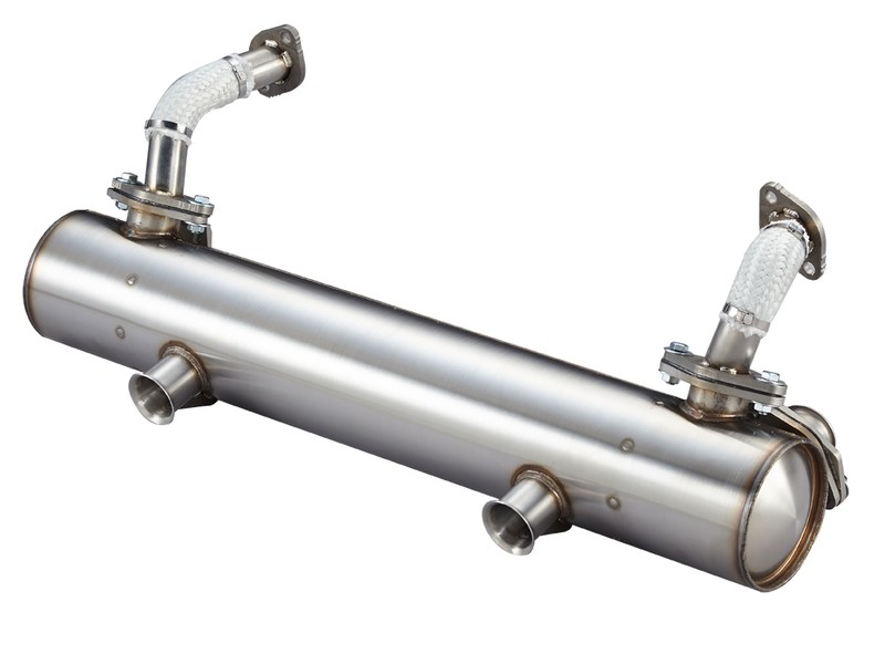 1300C.C. ~ 1600C.C. CLASSIC VW BUG STAINLESS STEEL MUFFLER