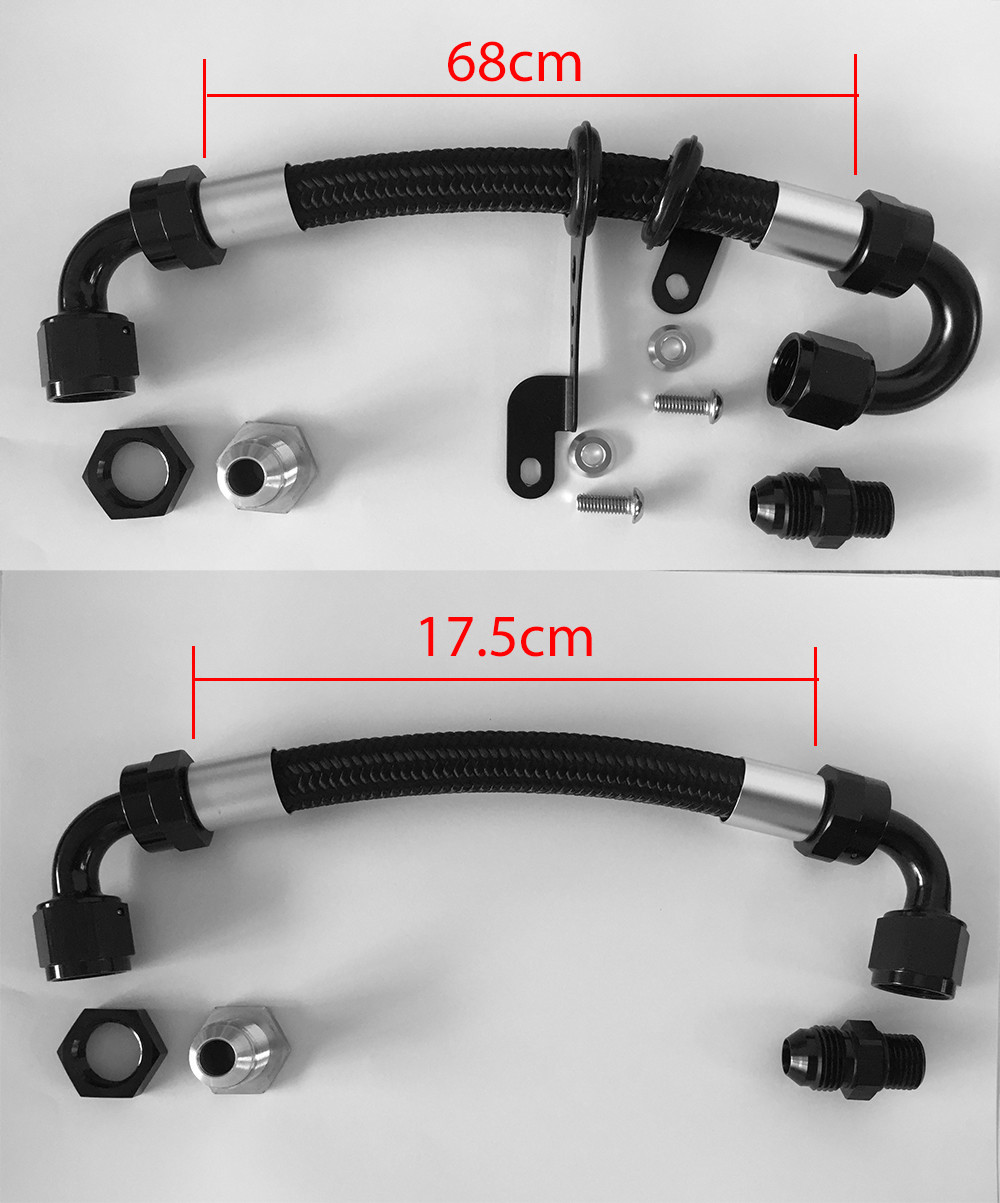 AN8 FITTING CONNECTING HOSE FOR INOX-356-200 & INOX-356-300