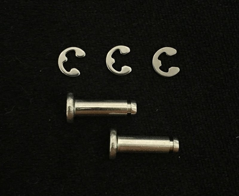 Locking Pin and C Clip for  INOX Oil Filler