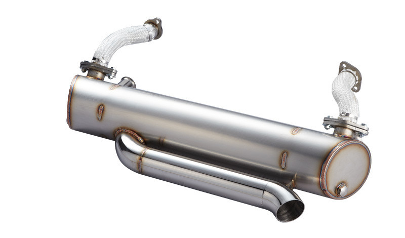 SUPERFLOW BAYWINDOW LOWERED BUS HIDDEN TAIL PIPE MUFFLER